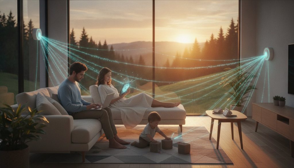 Internetas naujakurių kvartale Alytaus priemiestyje: technologijų palyginimas
