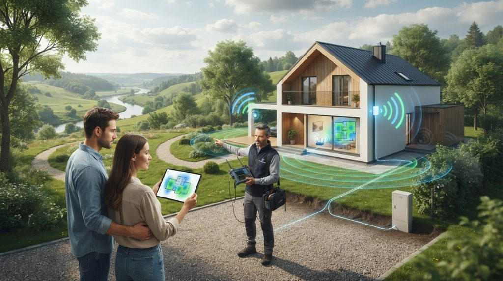 Kaip patikrinti interneto ryšio patikimumą prieš perkant namą Alytuje?