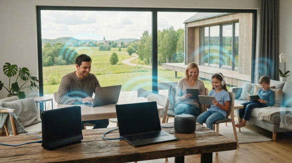 Kaip paspartinti internetą privačiame name Alytaus rajone?